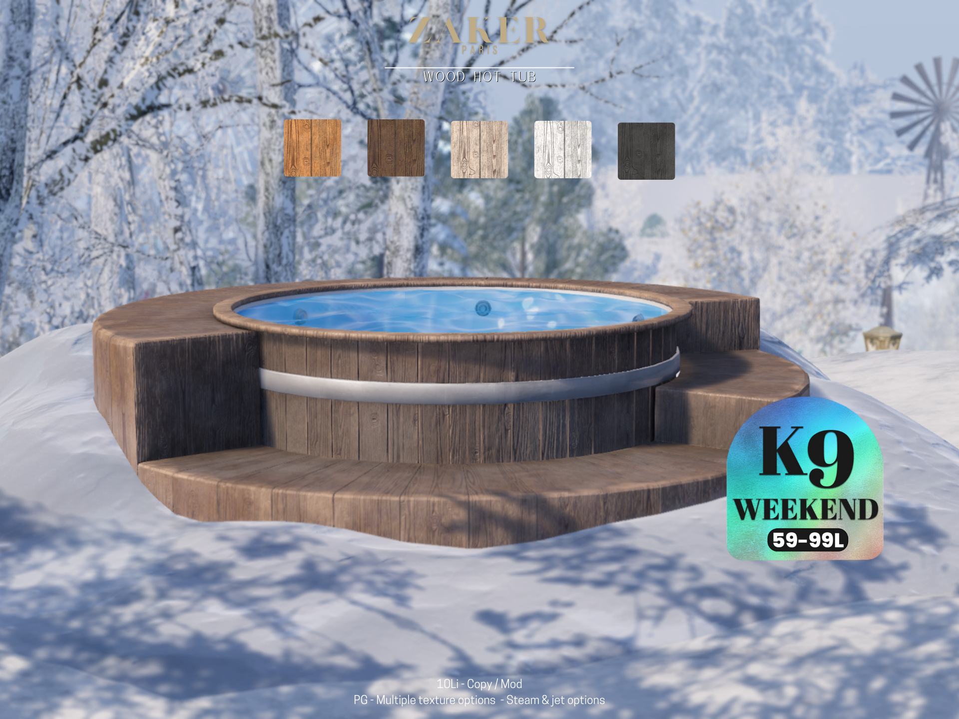 Zaker – Wood Hot Tub