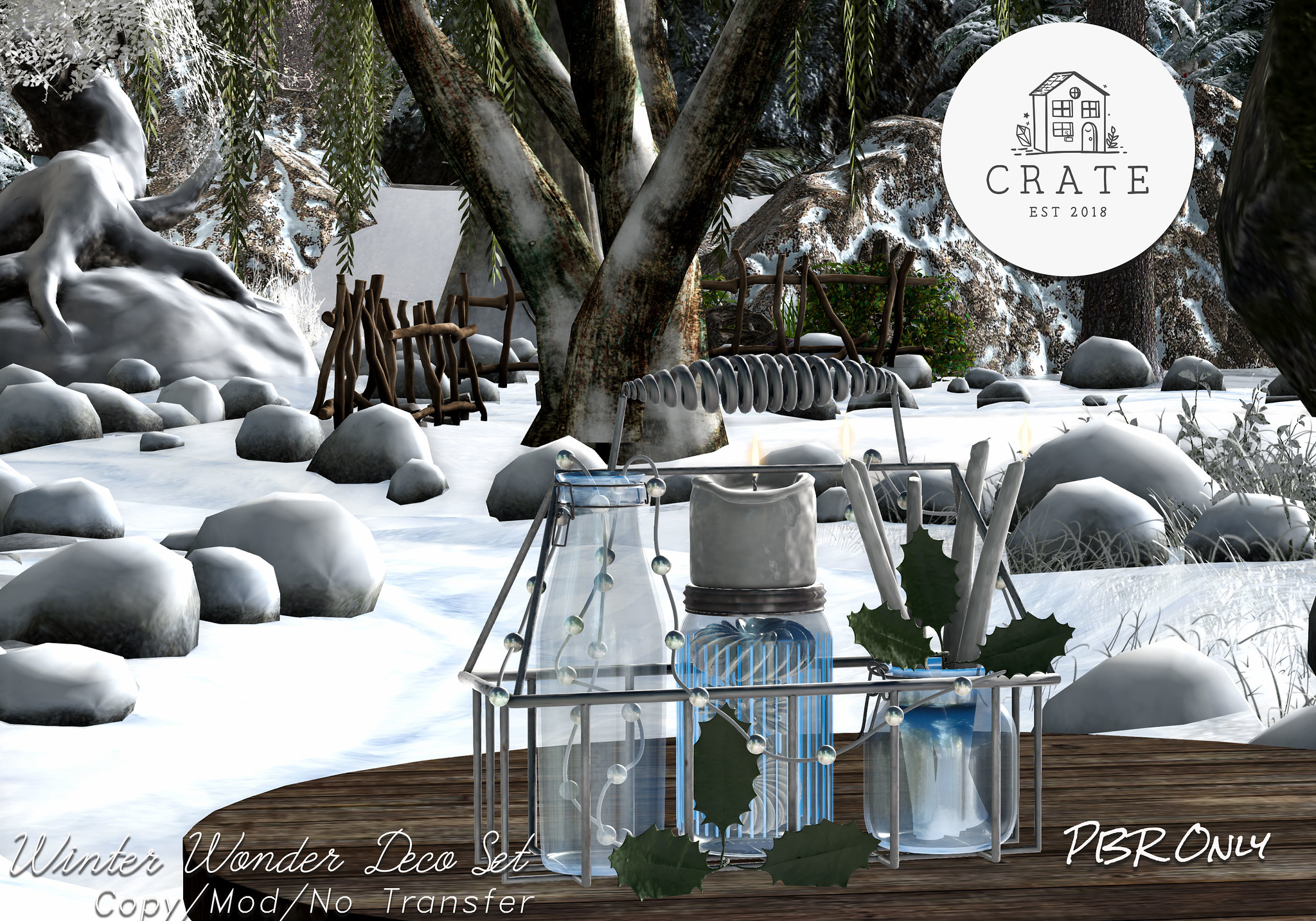 Crate – Winter Wonder Deco Set