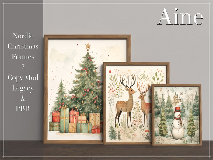 Aine – Nordic Christmas Frames