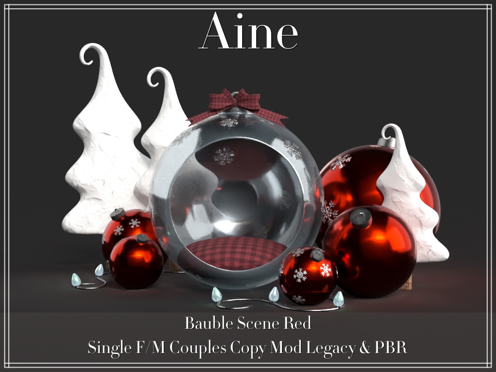 Aine – Bauble Scene & Hanging Ornaments