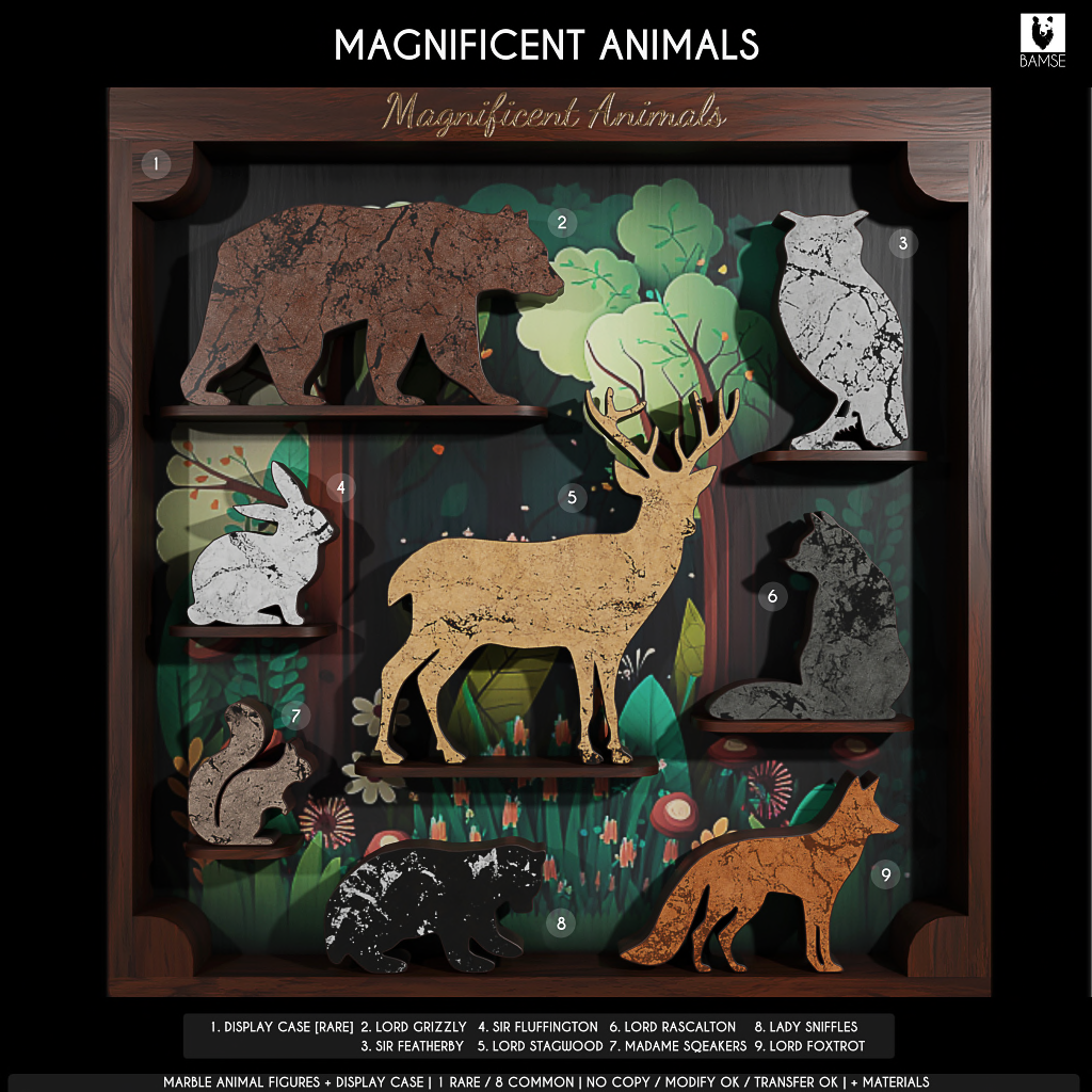 Bamse – Magnificent Animals collection