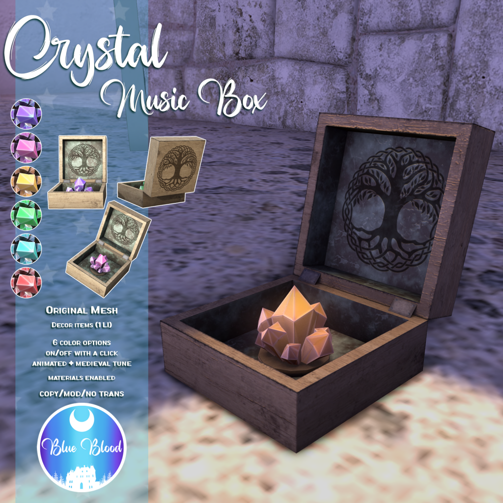 Blue Blood – Crystal Music Box