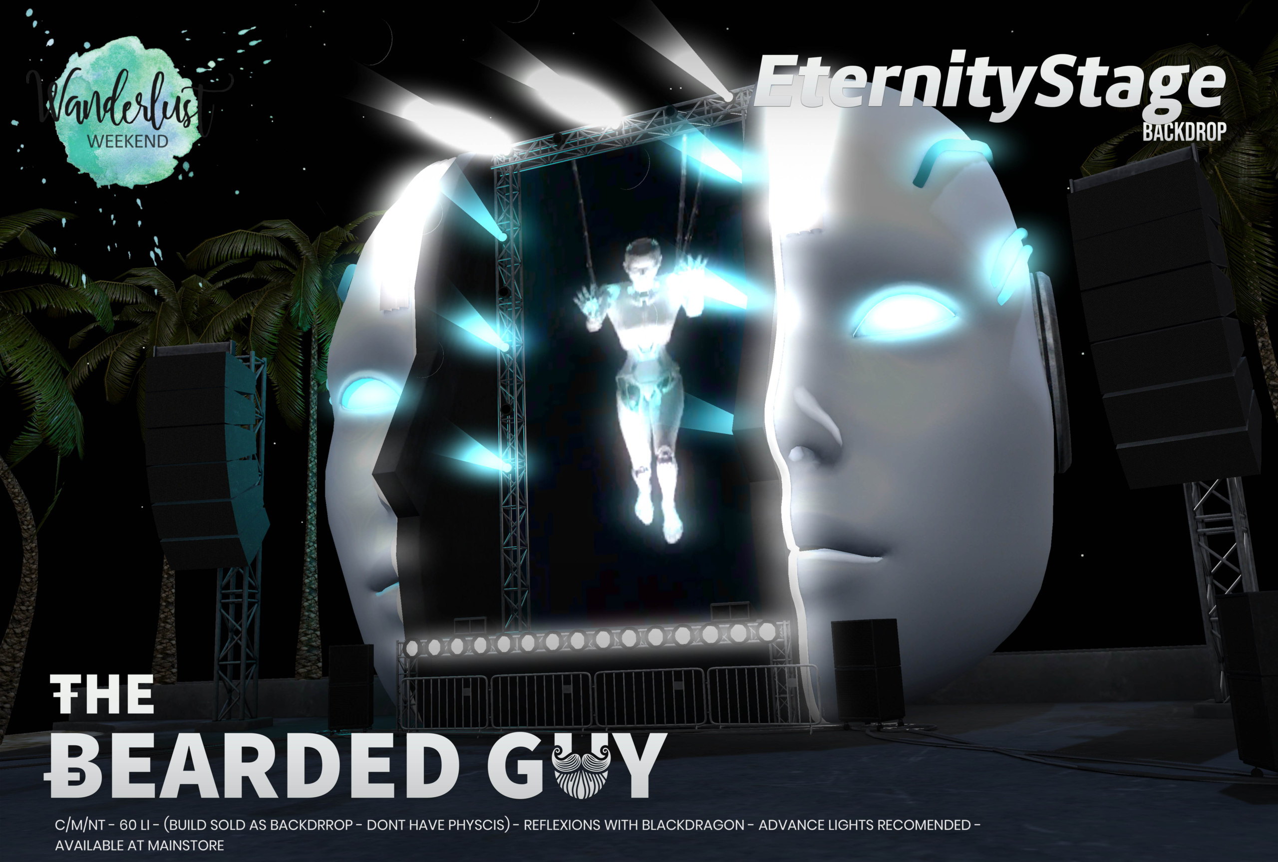 The Bearded Guy– Eternity Stage Backdrop