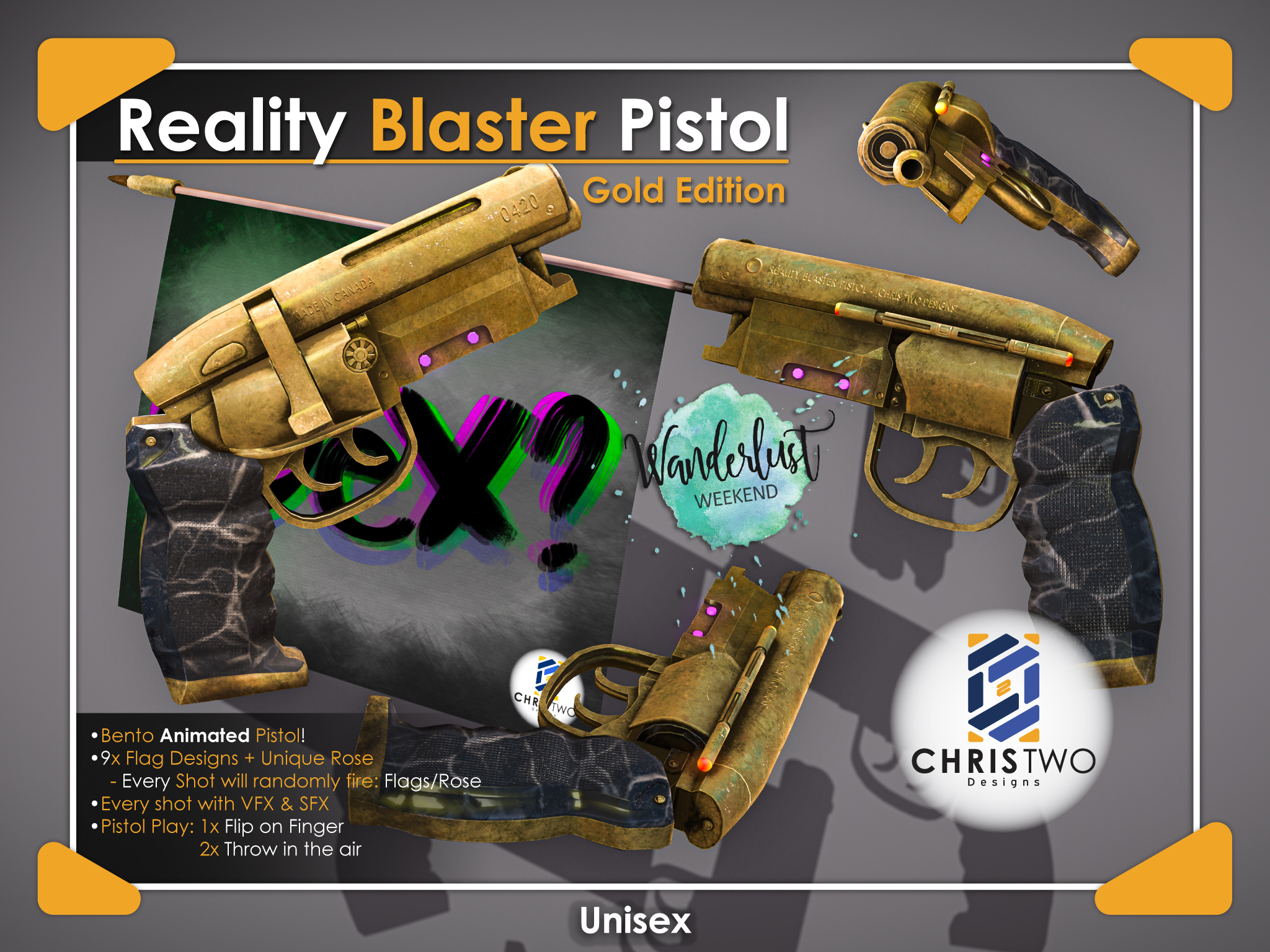 Chris Two Designs – Reality Blaster Pistol