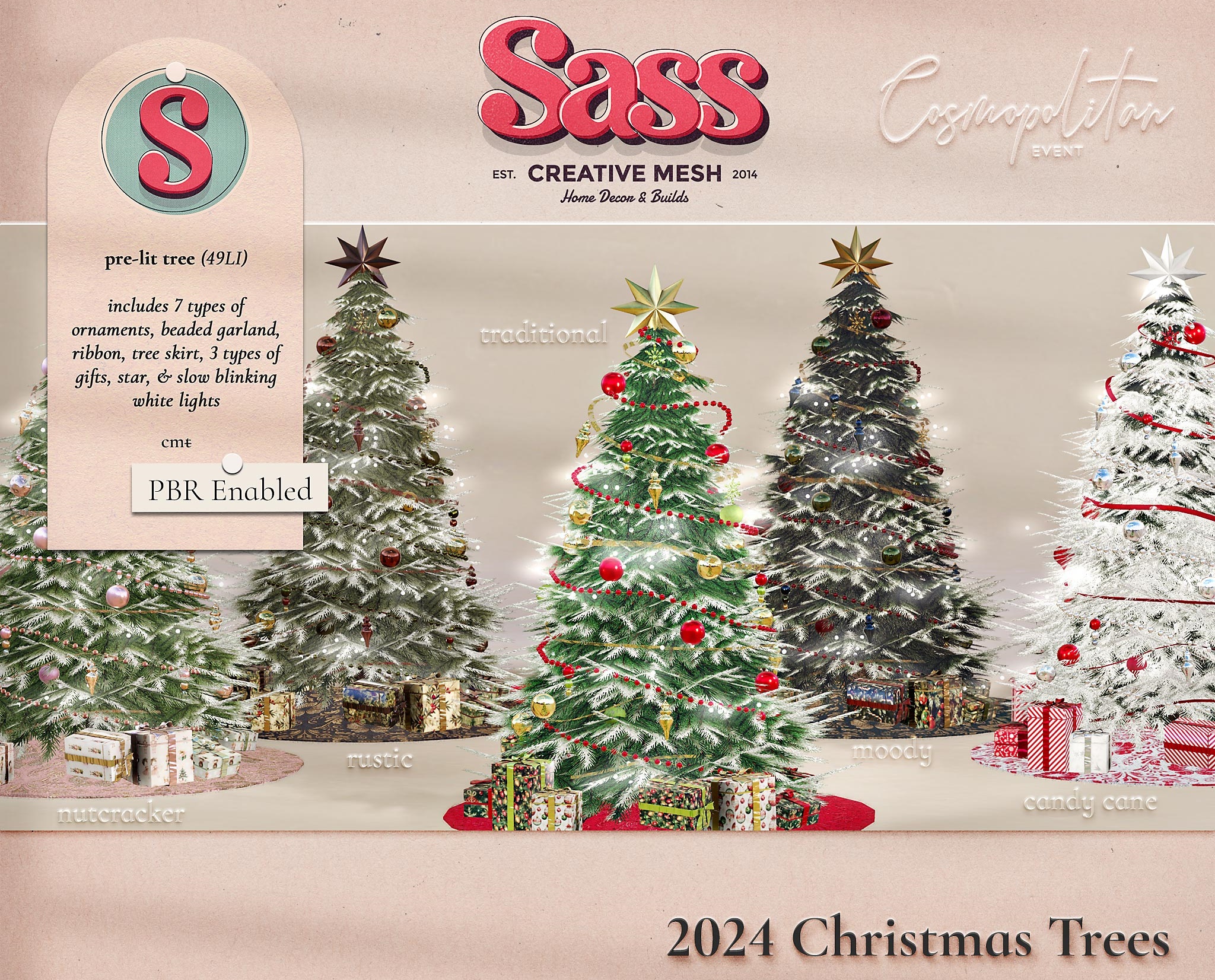 Sass – 2024 Christmas Trees