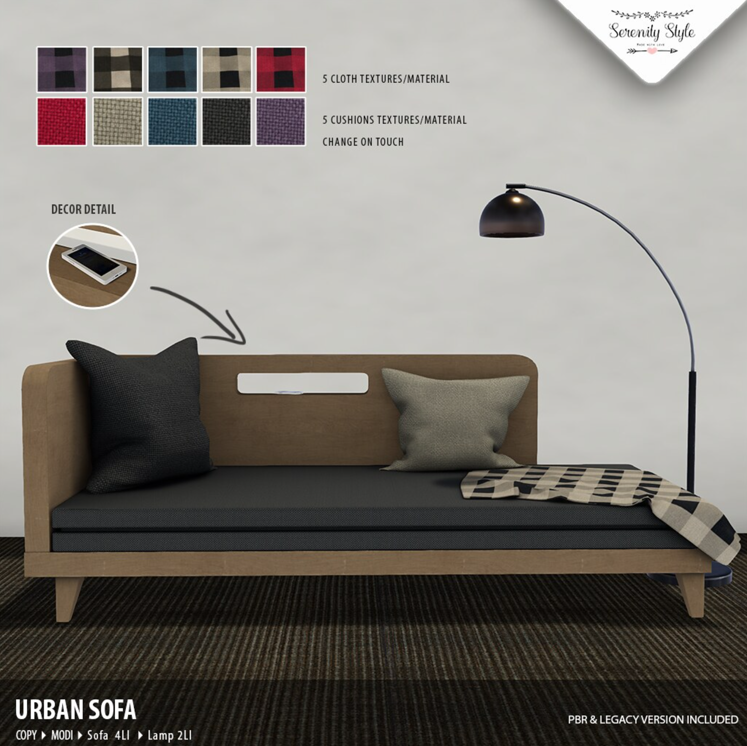 Serenity Style – Urban Sofa