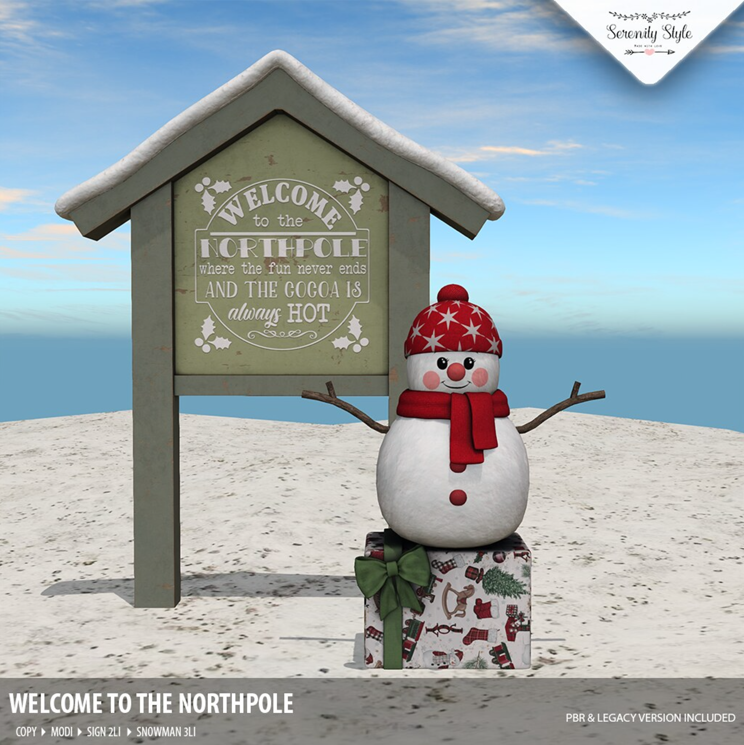 Serenity Style – Welcome to the North Pole