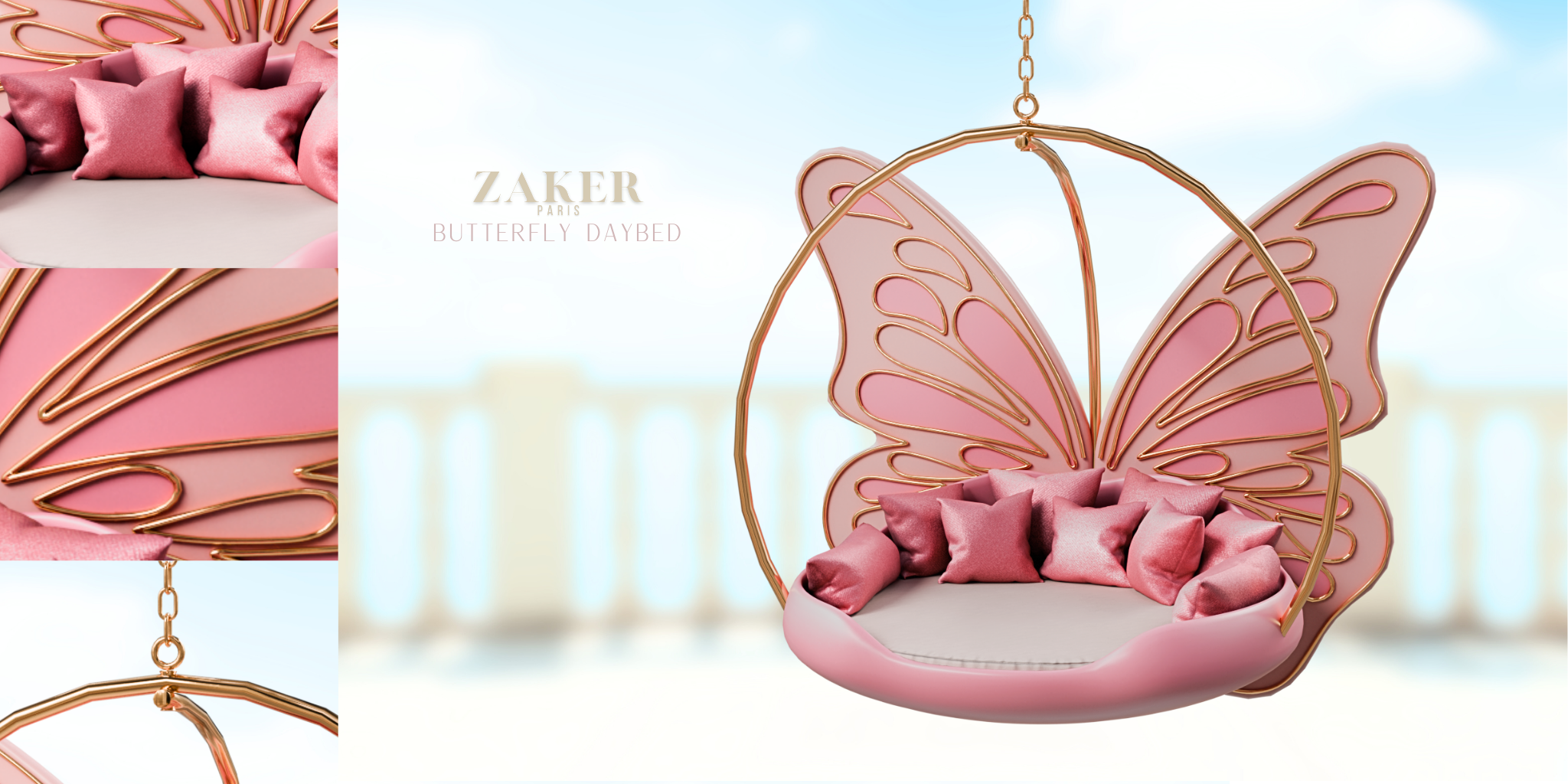 Zaker – Butterfly Daybed