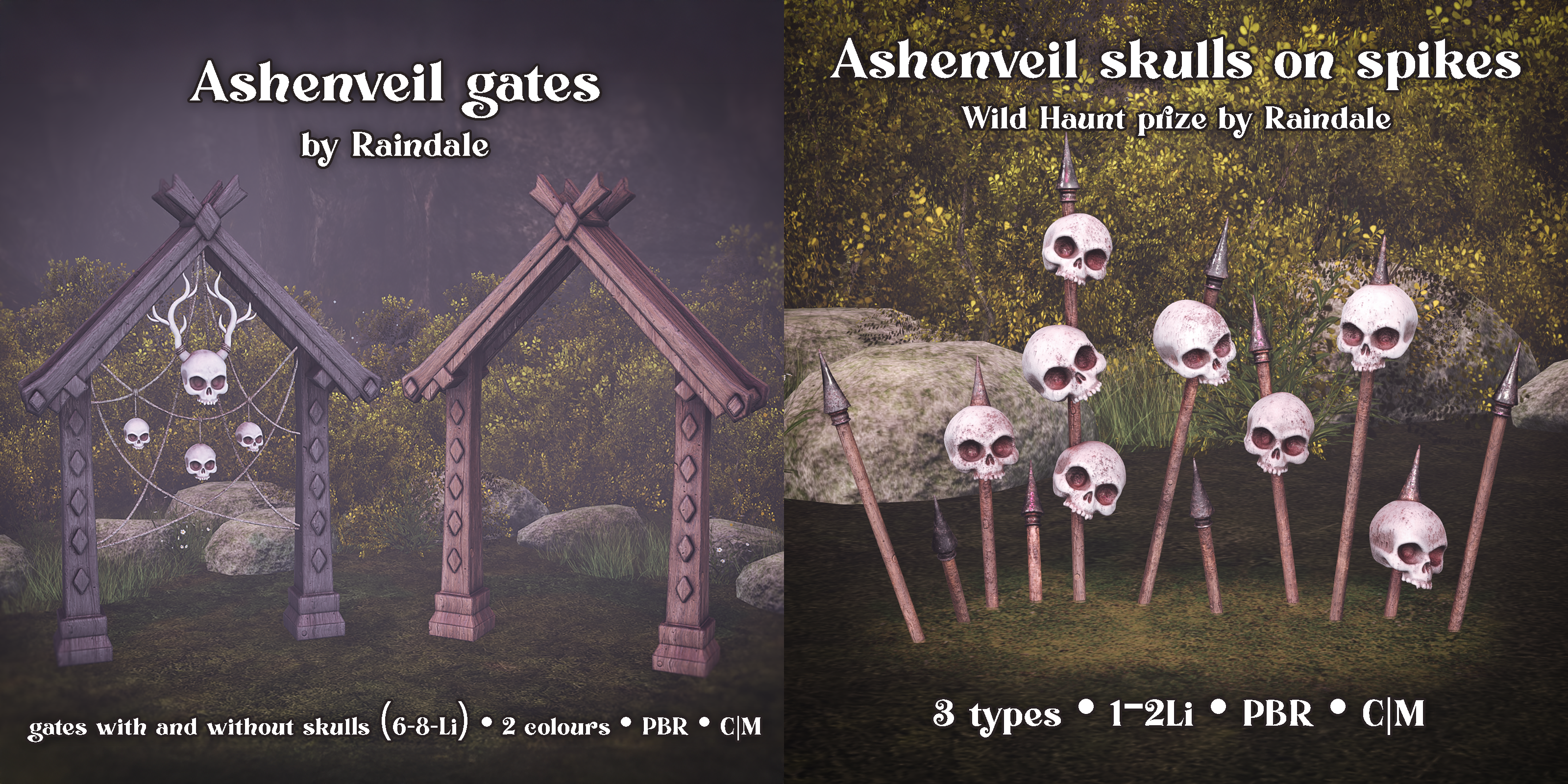 Raindale – Ashenveil Gates & Skulls on Spikes