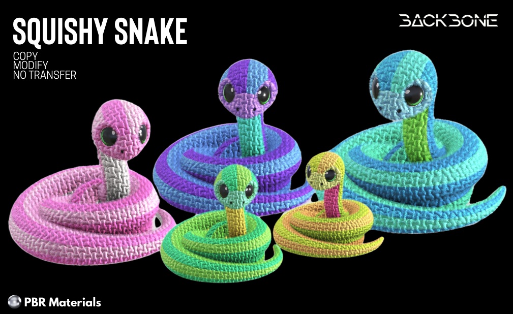 BackBone – Squishy Snake