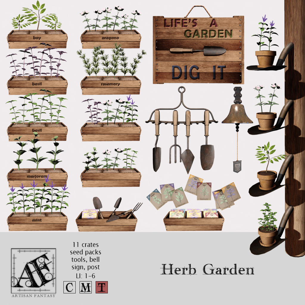 Artisan Fantasy – Herb Garden