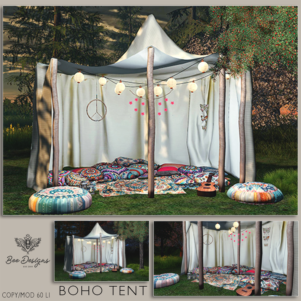 Bee Designs – Boho Tent