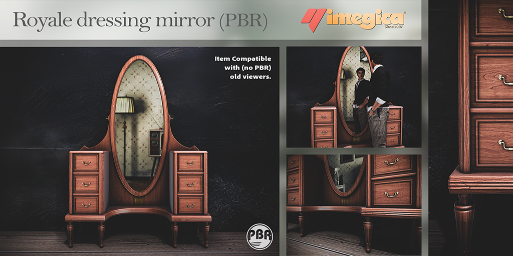 Imegica – Royale Dressing Mirror