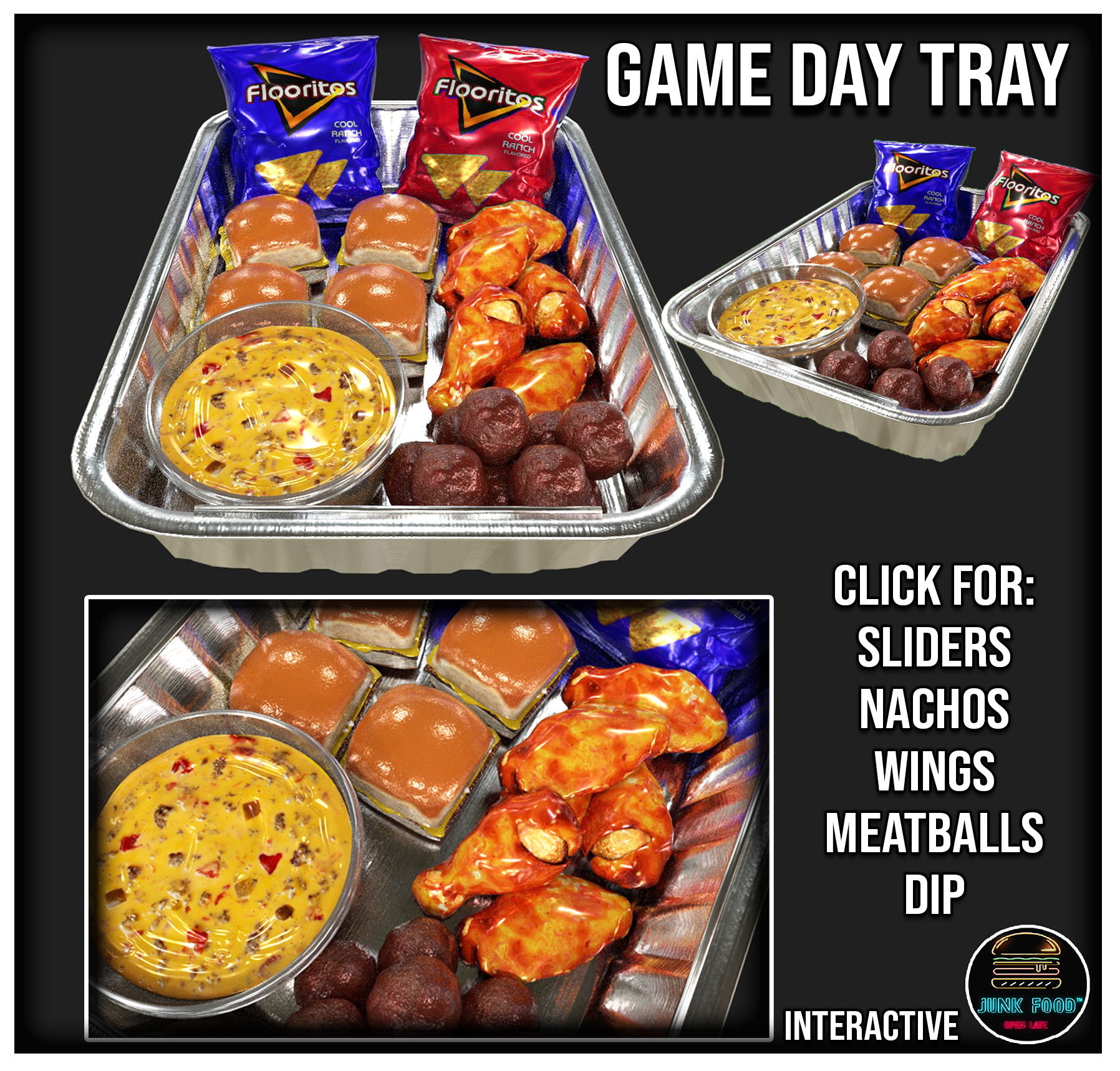 Junkfood – Game Day Tray