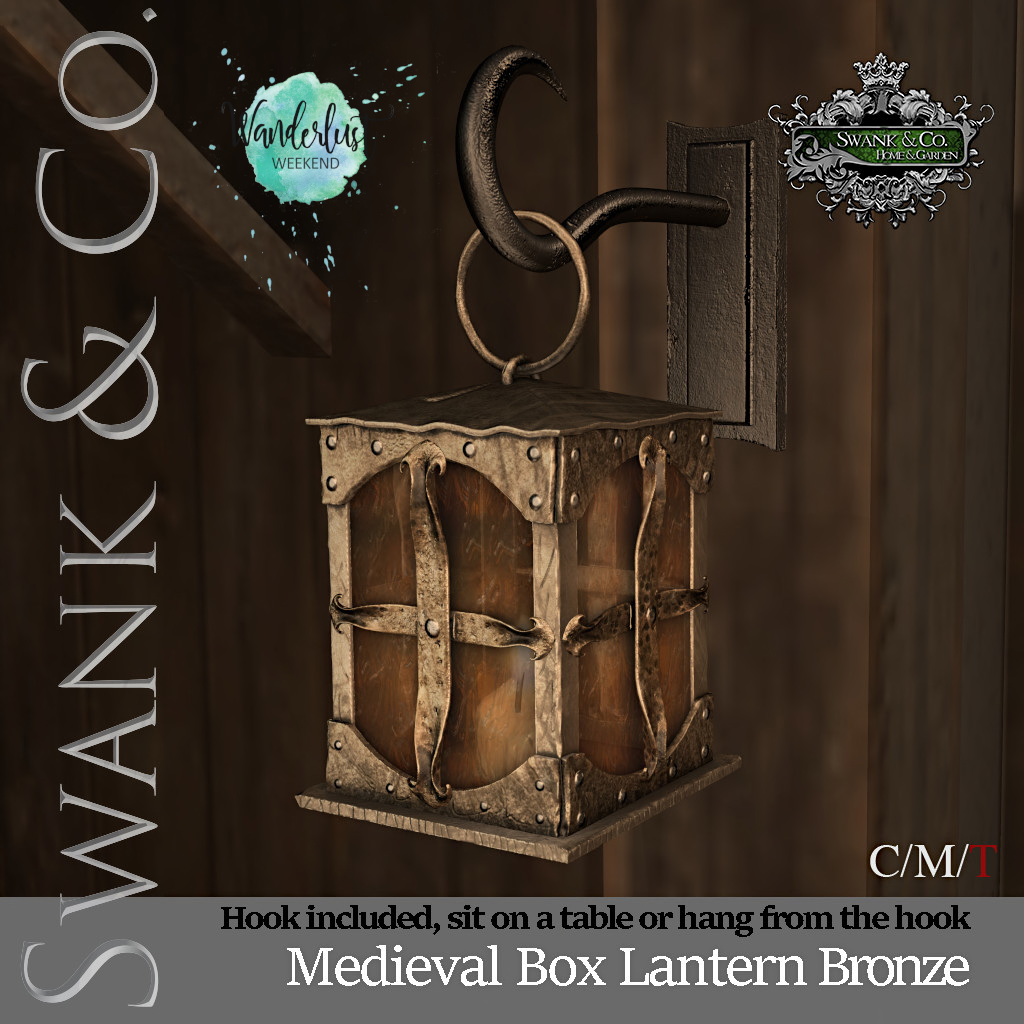 SWANK & Co. – Medieval Box Lantern