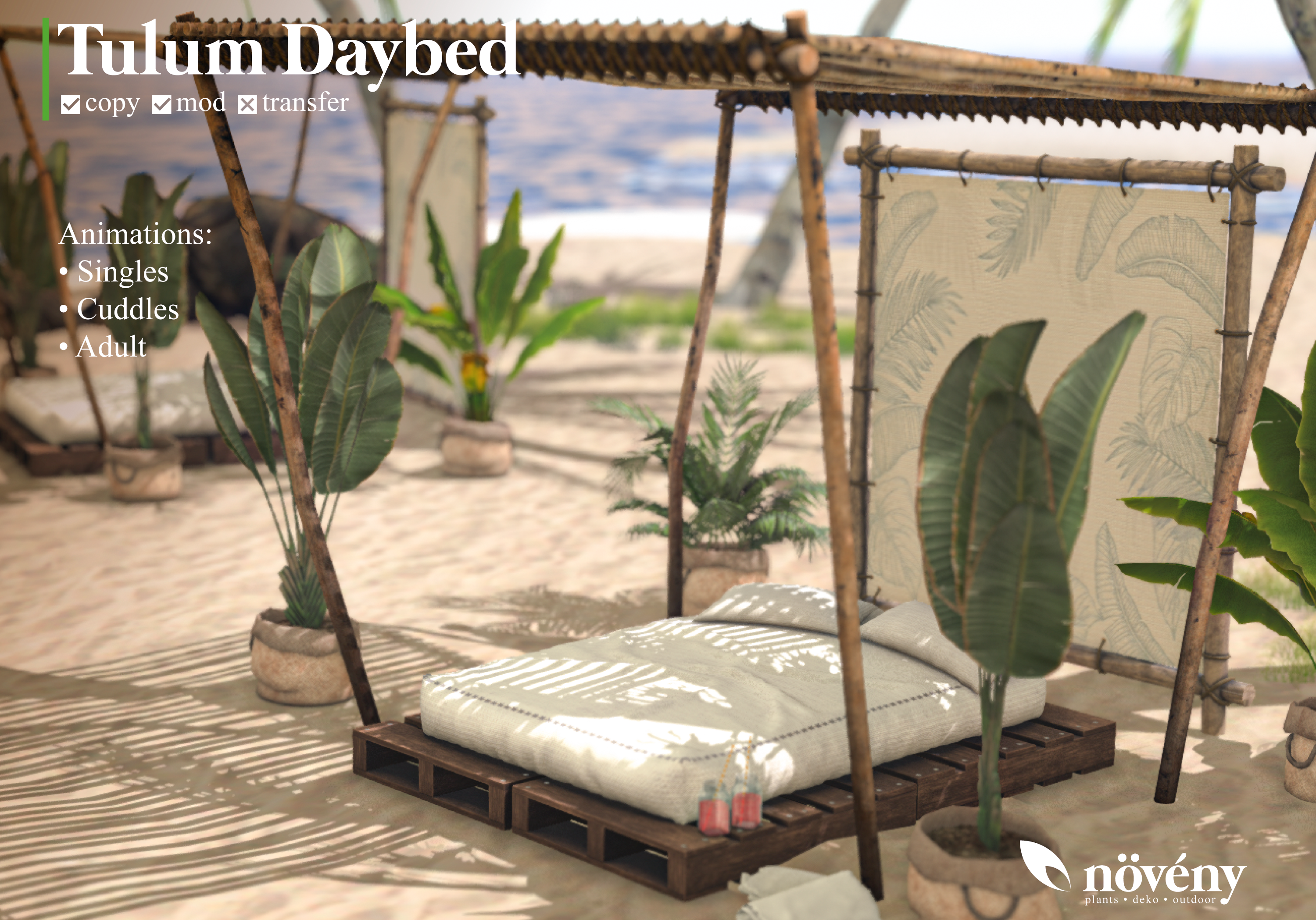 Növény – Tulum Daybed