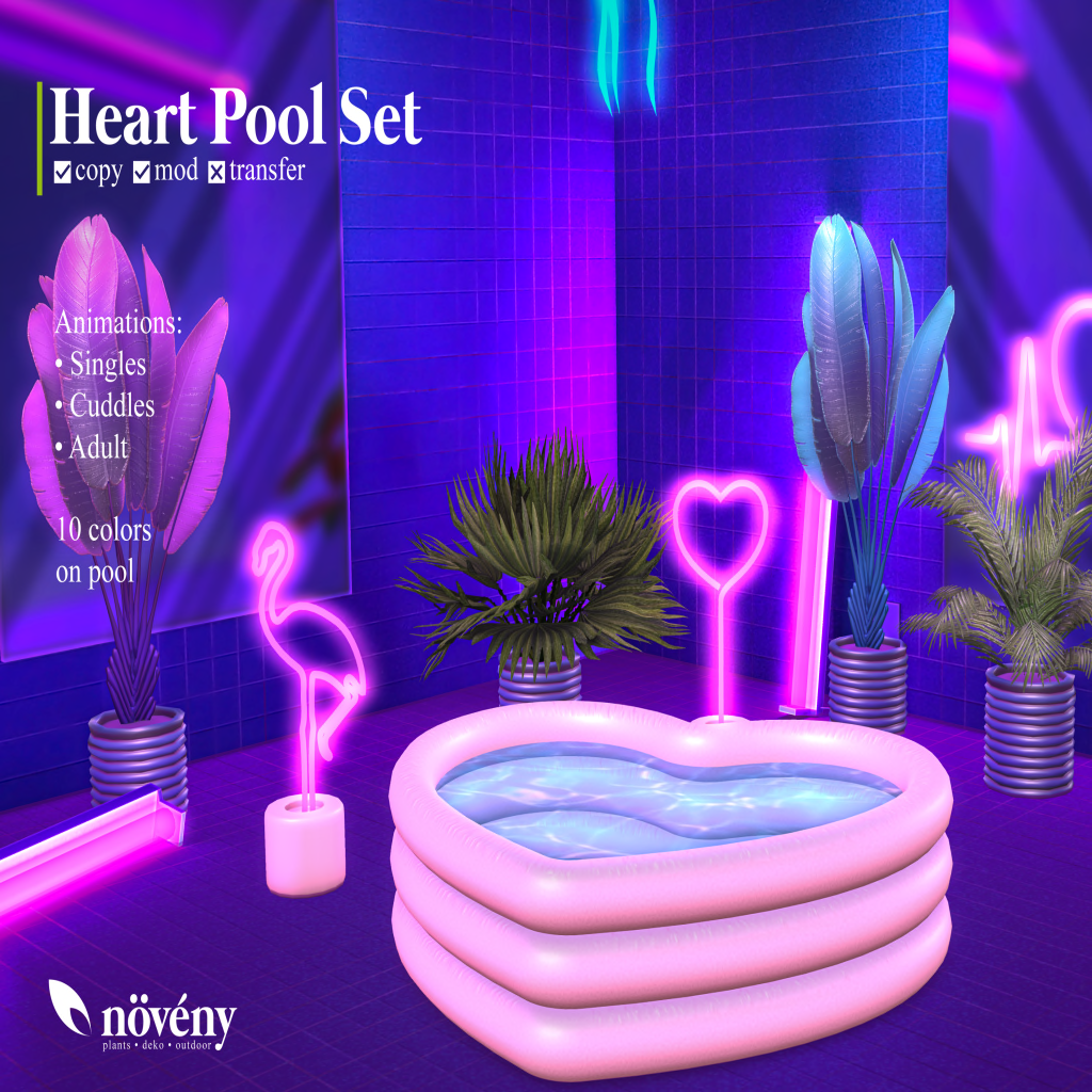 Noveny – Heart Pool Set