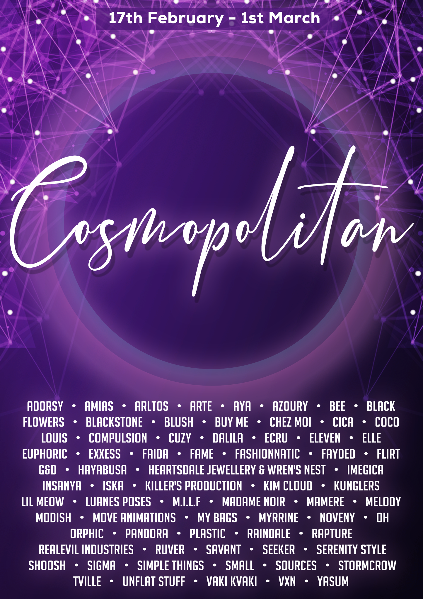 Press Release – Cosmopolitan – February 17