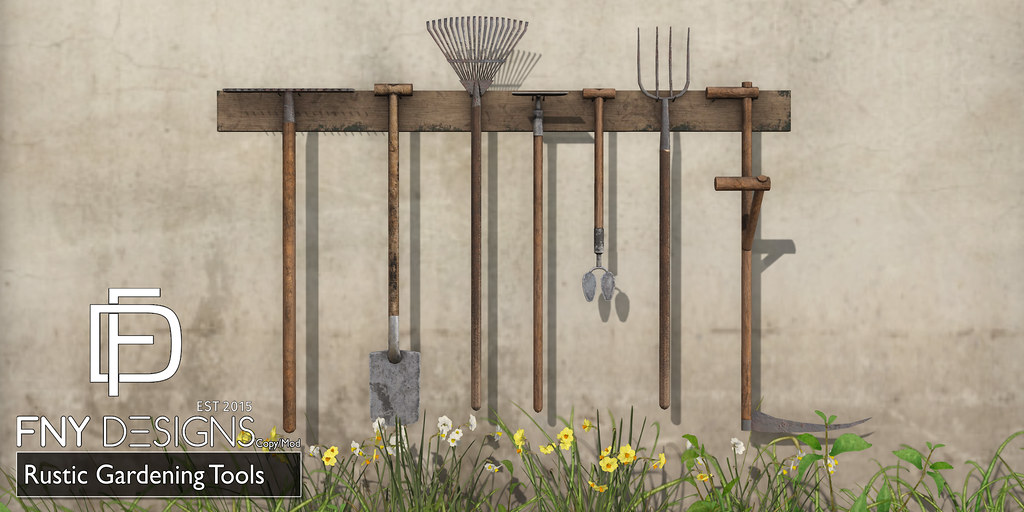 FNY Designs – Rustic Gardening Tools