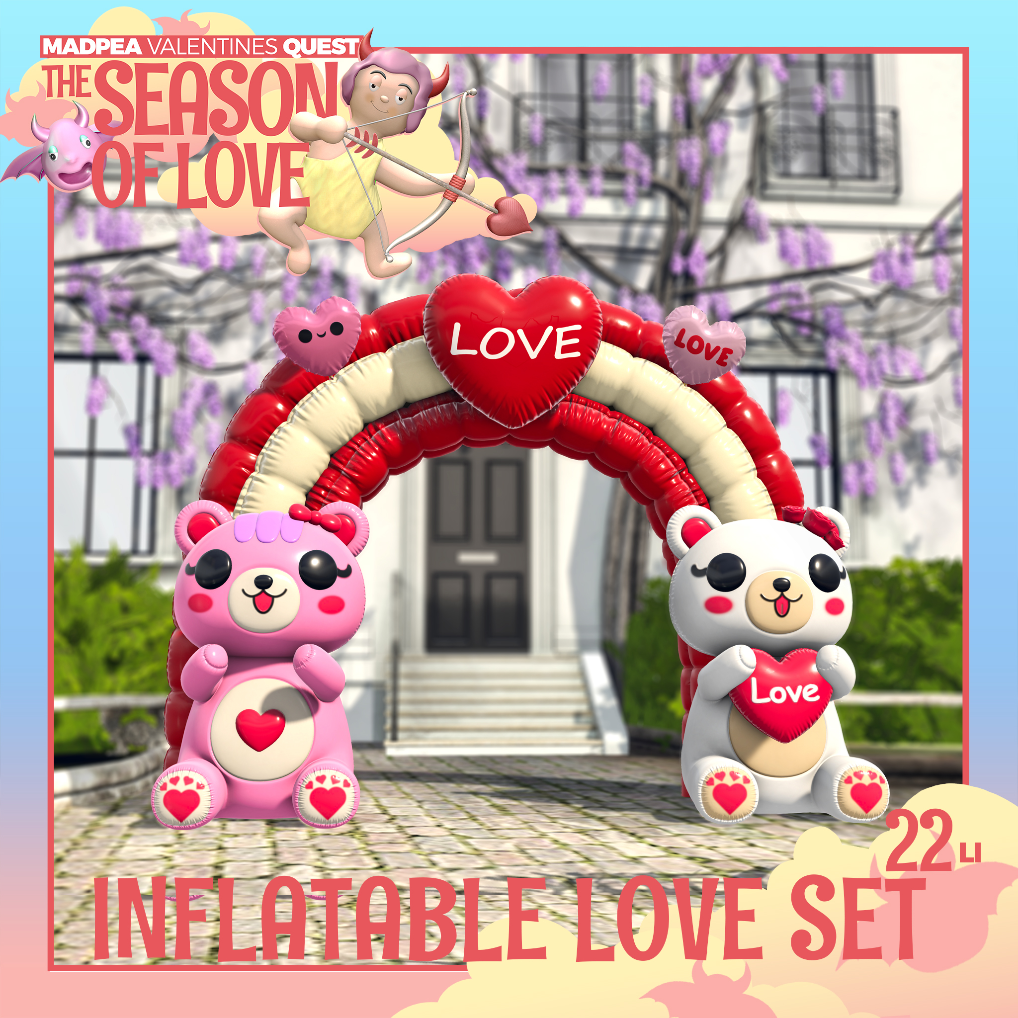 MadPea – Inflatable Love Set