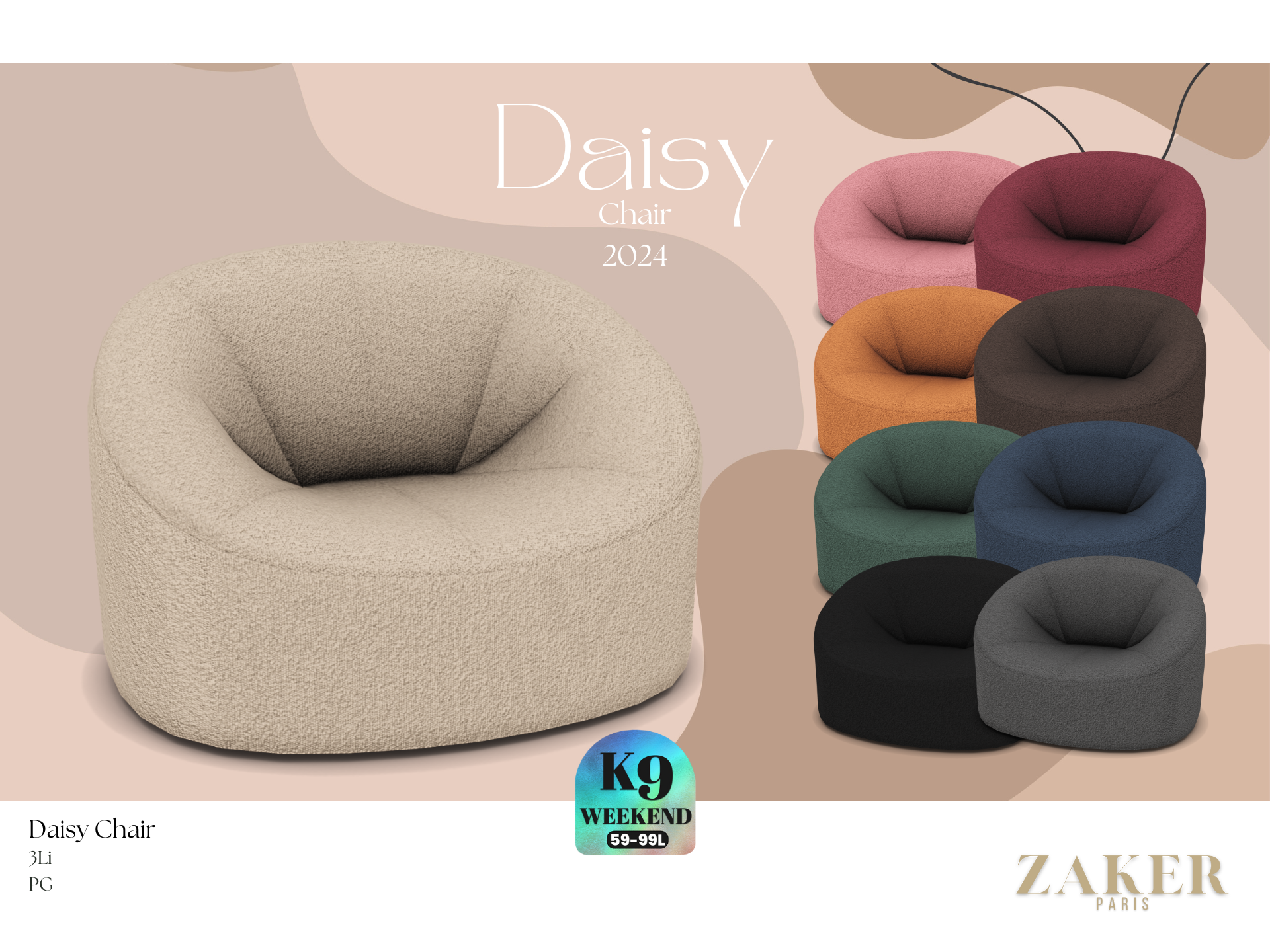 Zaker – Daisy Chair