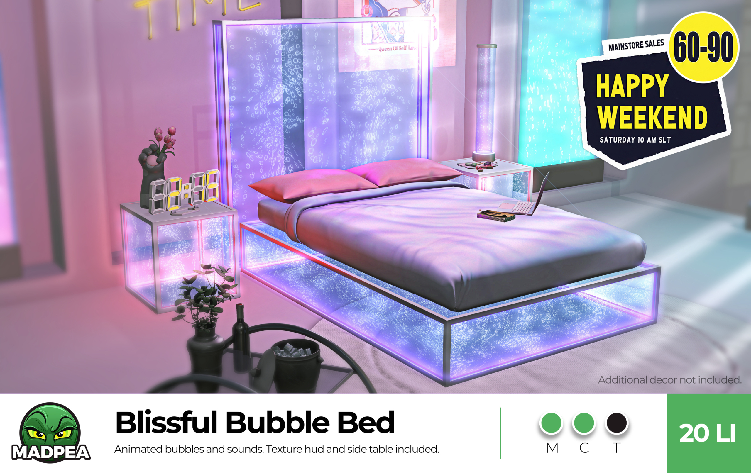 MadPea – Blissful Bubble Bed