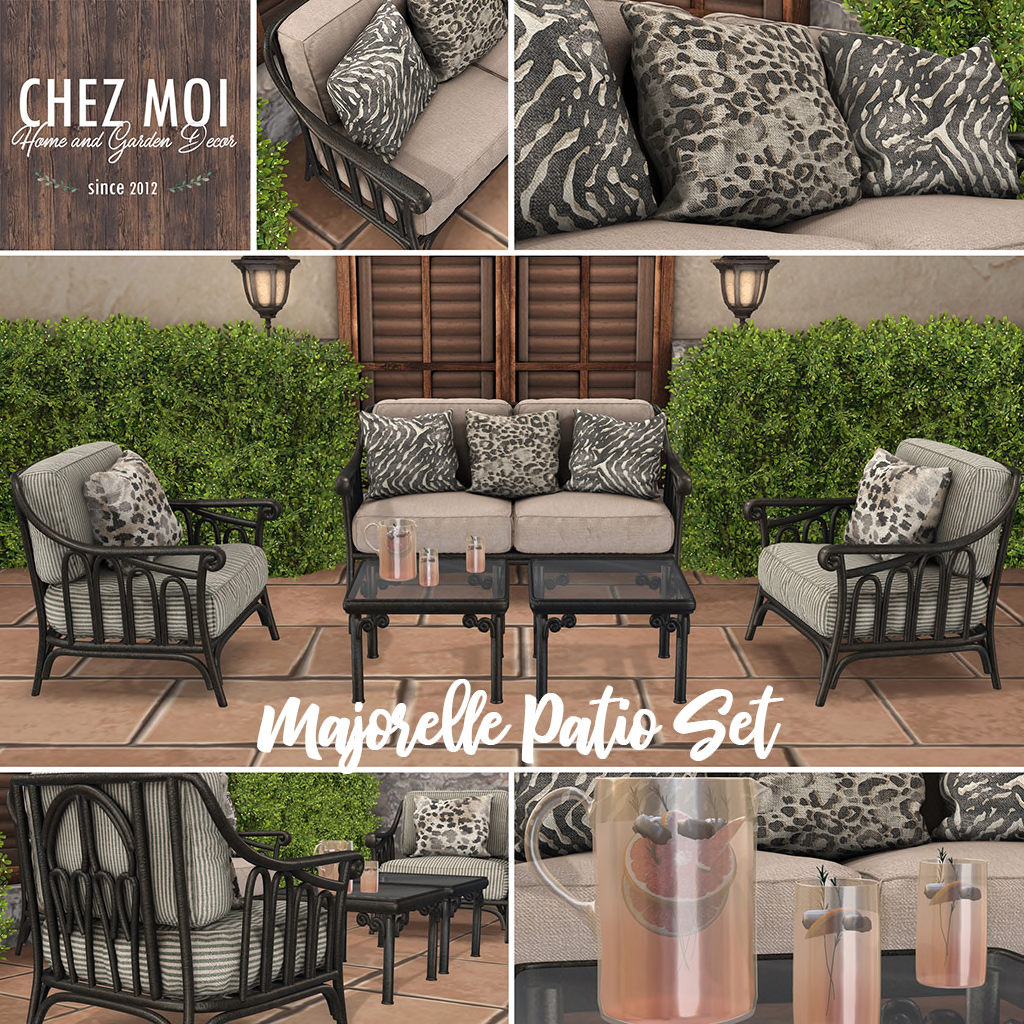 Chez Moi – Majorelle Patio Set