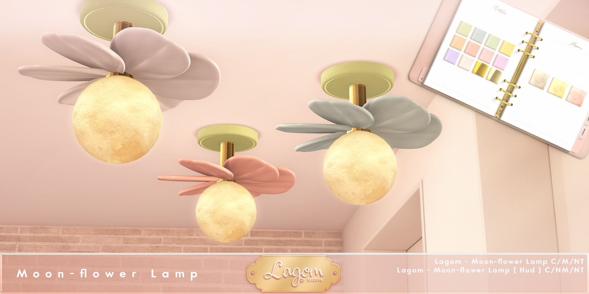 Lagom – Moon-flower Lamp