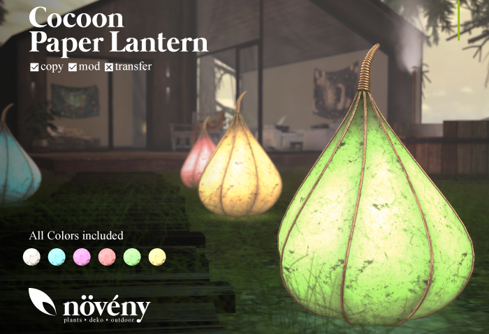 Noveny – Cocoon Paper Lanterns