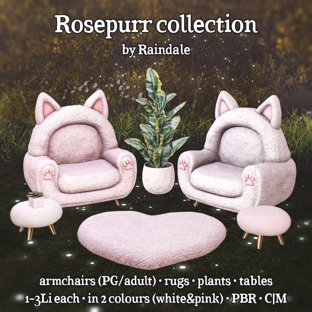 Raindale – Rosepurr Collection