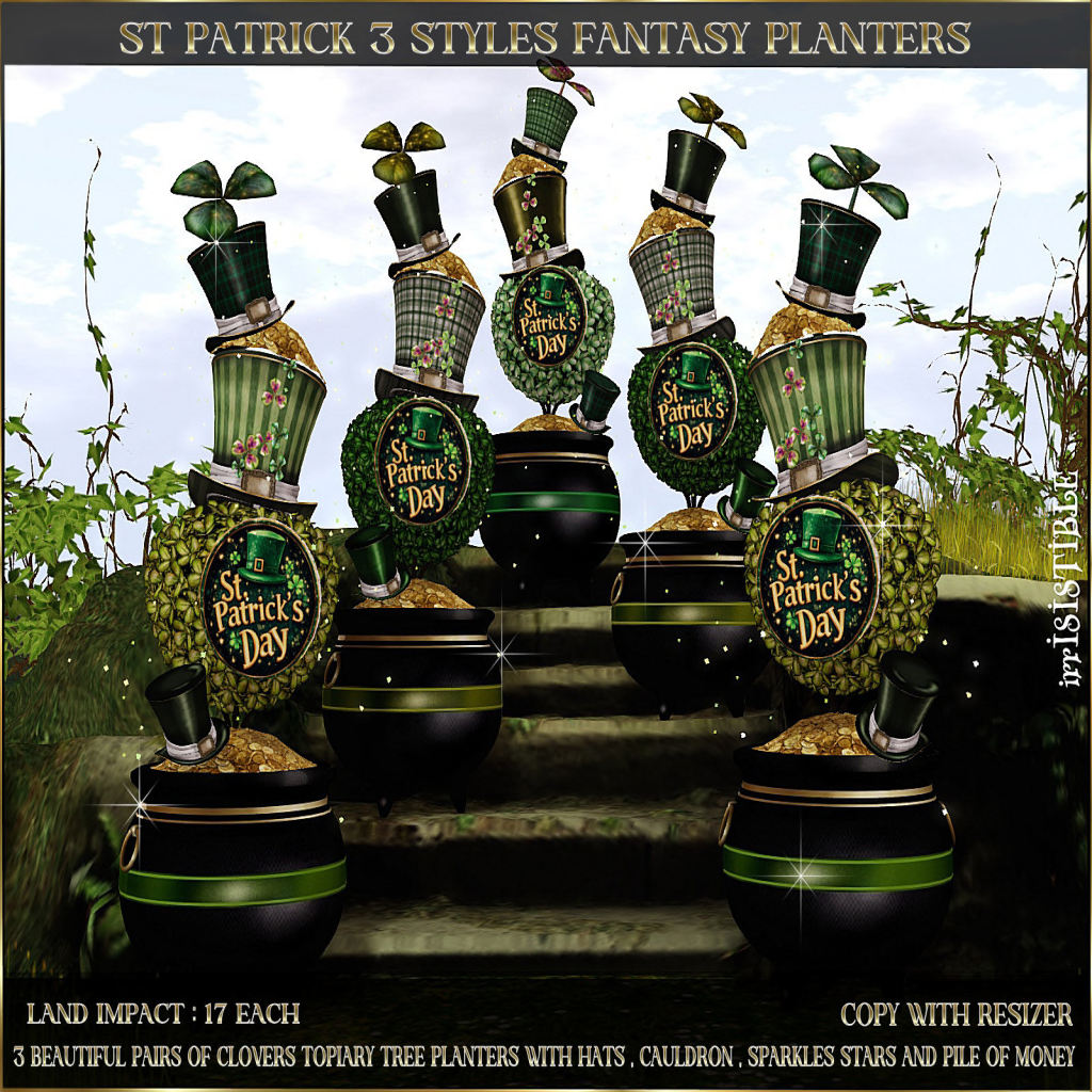 irrISIStible – St. Patrick Fantasy Planters