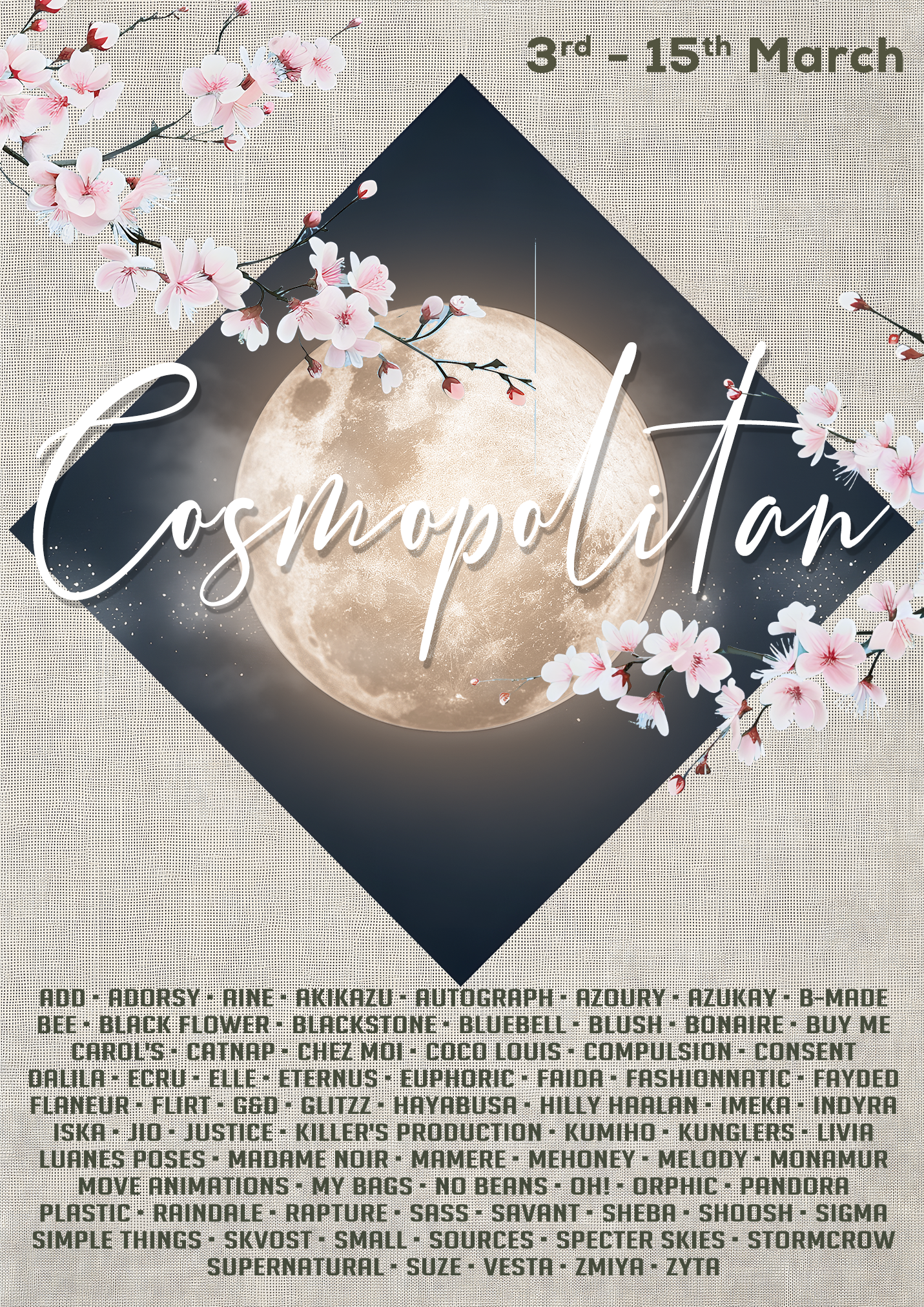 Press Release – Cosmopolitan – March 3