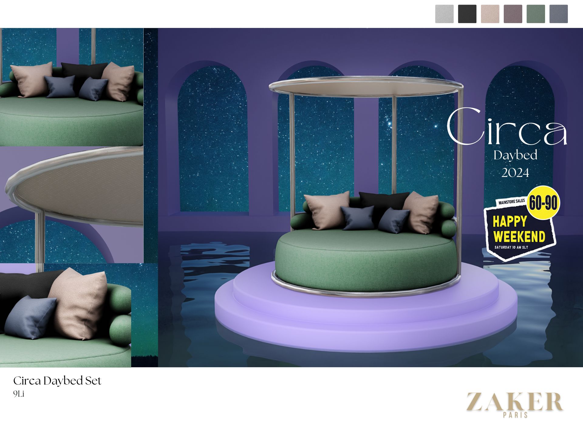 Zaker – Circa Daybed