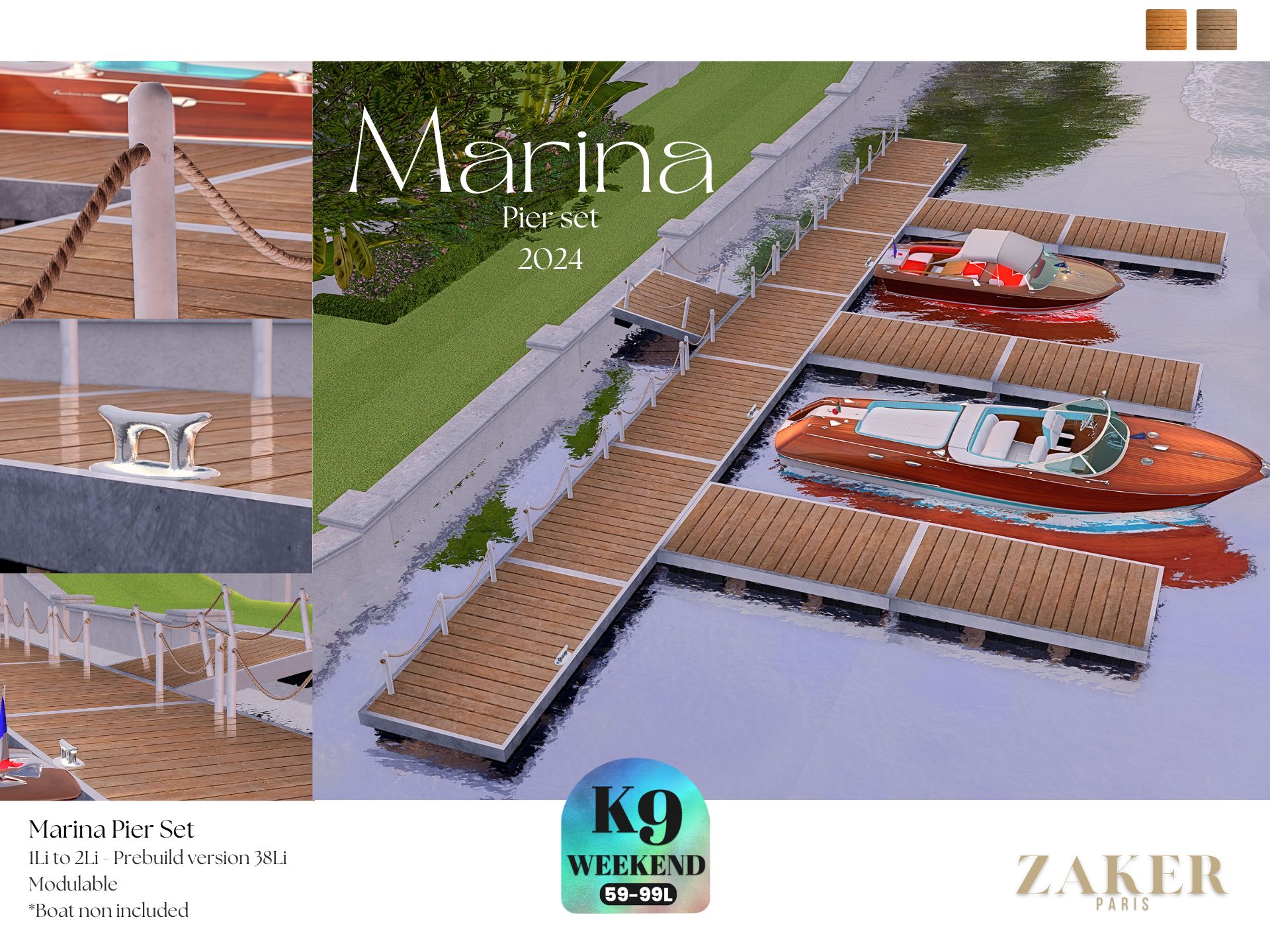 Zaker – Marina Pier Set