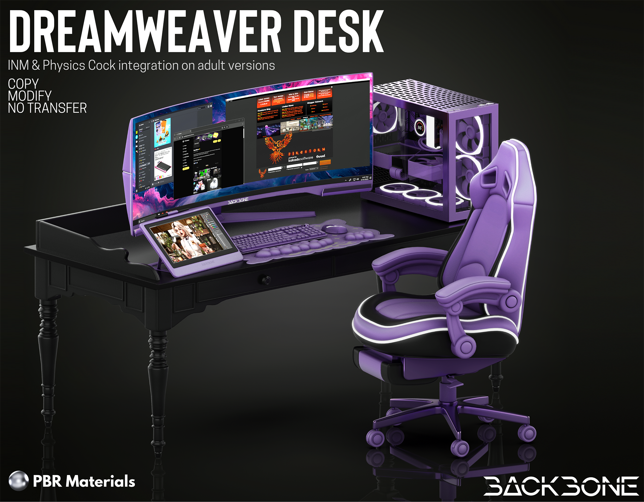 BackBone – Dreamweaver Desk