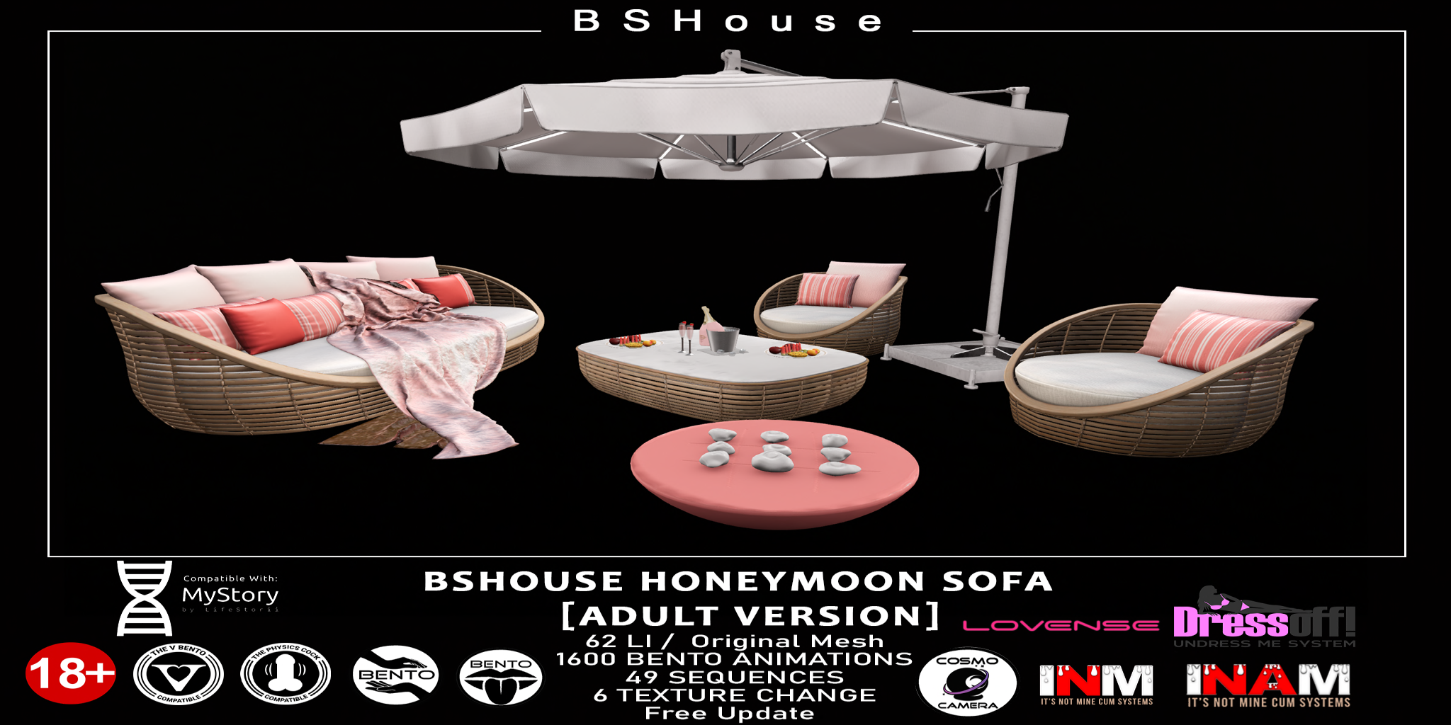 BS House – HoneyMoon Sofa – 25% Off