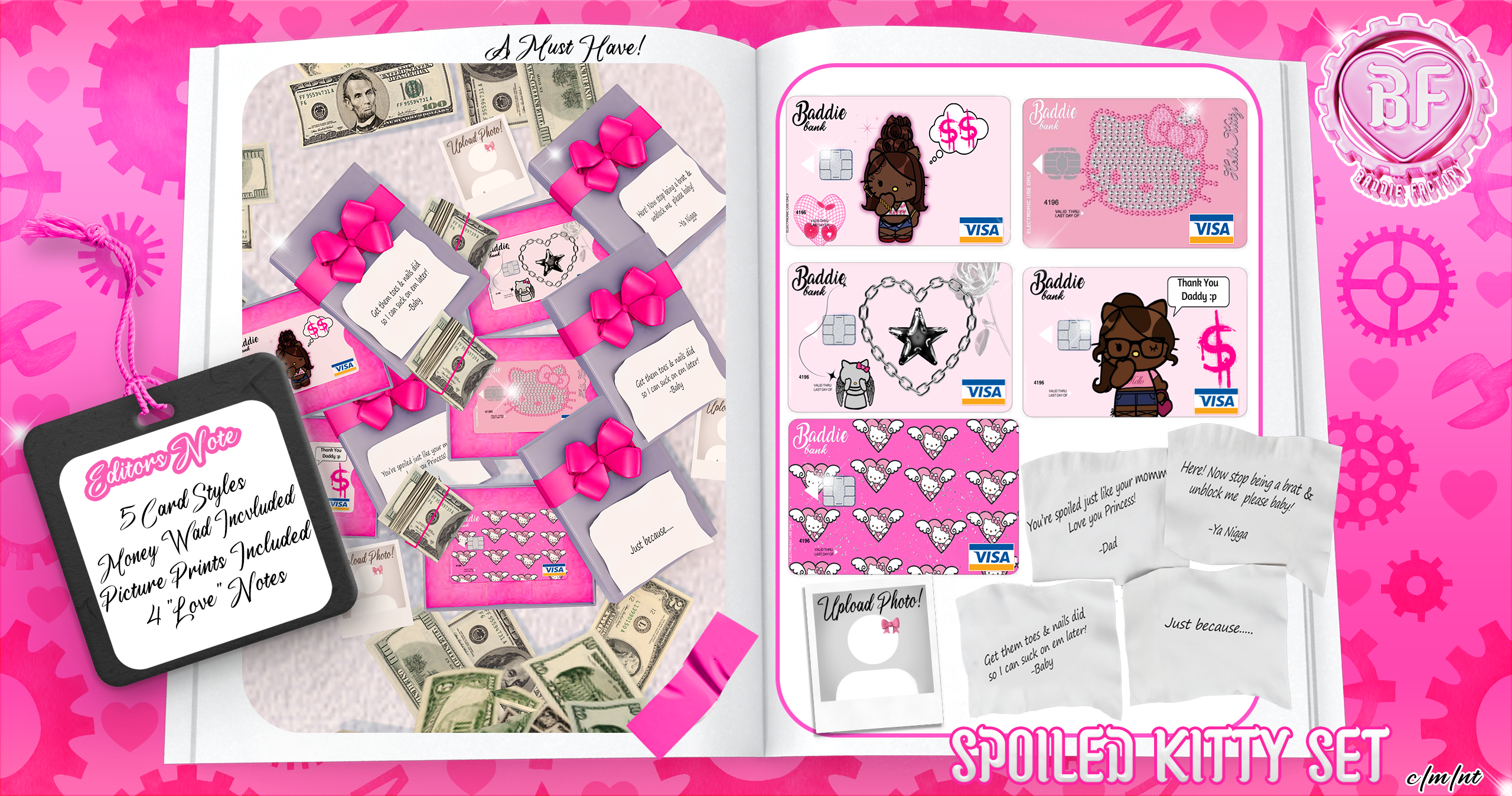 Baddie Factory – Spoiled Kitty Set