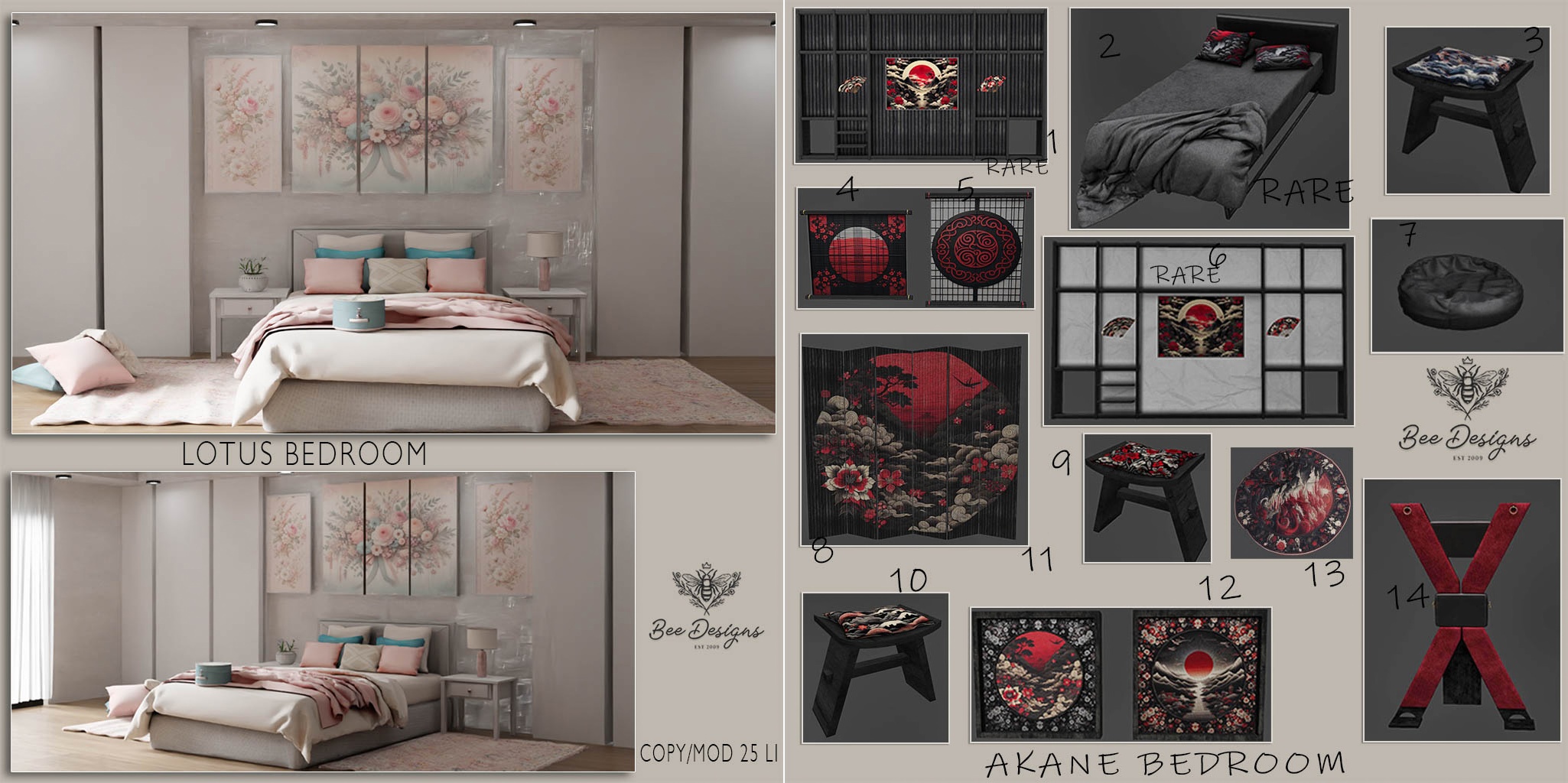 Bee Designs – Bedroom Sets