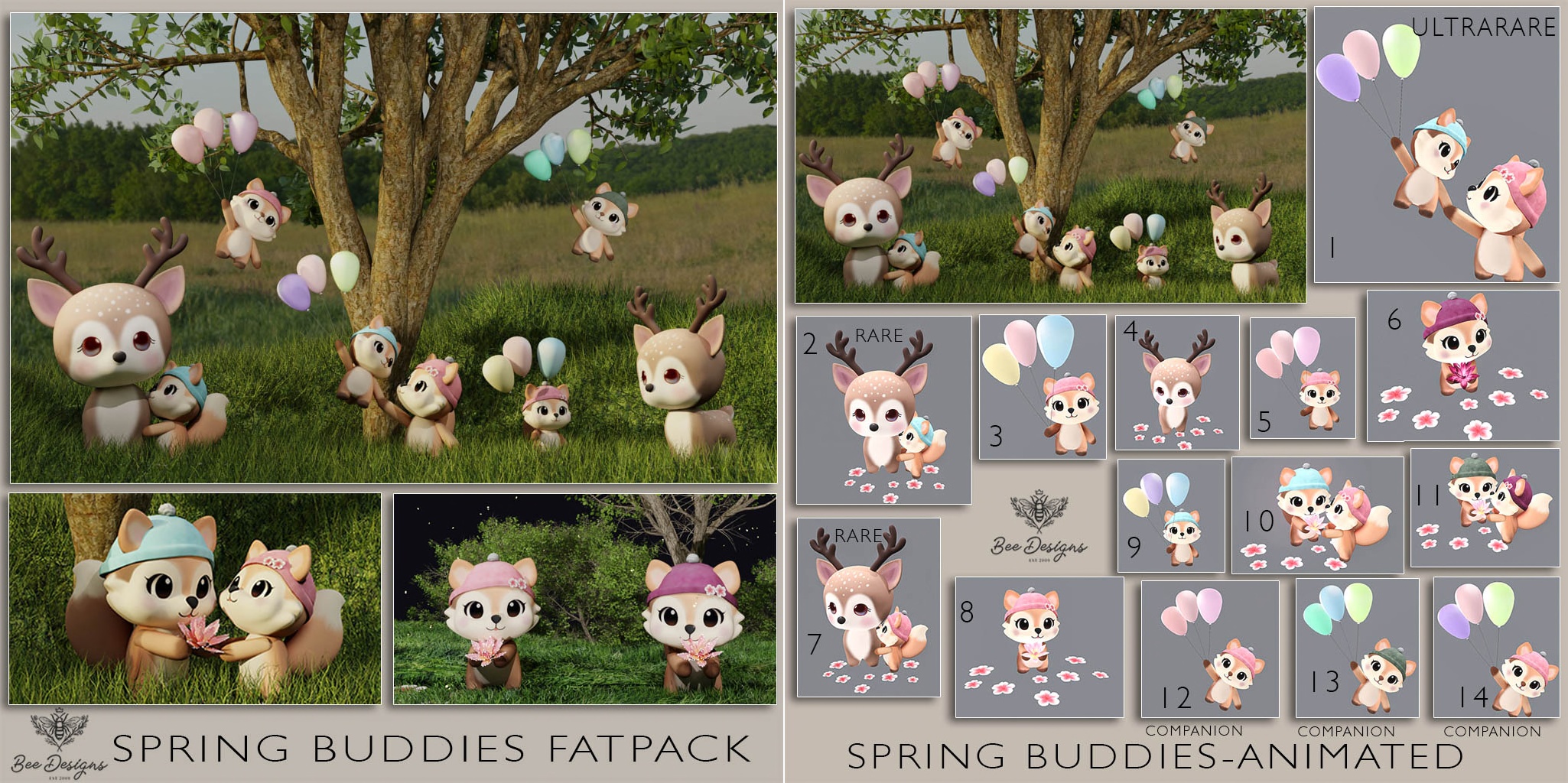 Bee Designs – Spring Buddies