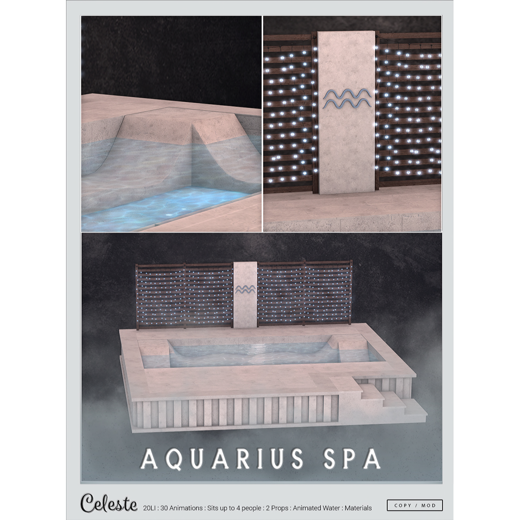 Celeste – Aquarius Spa