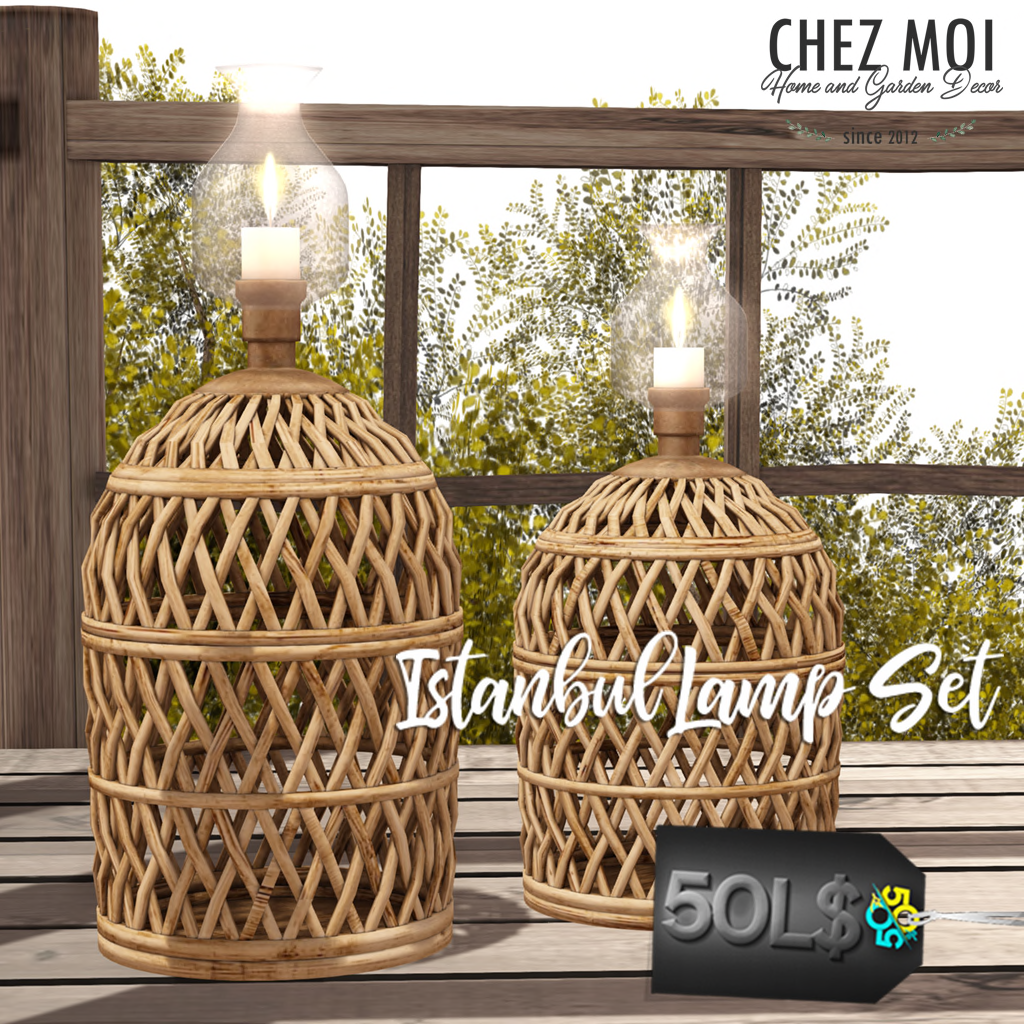 CHEZ MOI – Istanbul Lamp Set