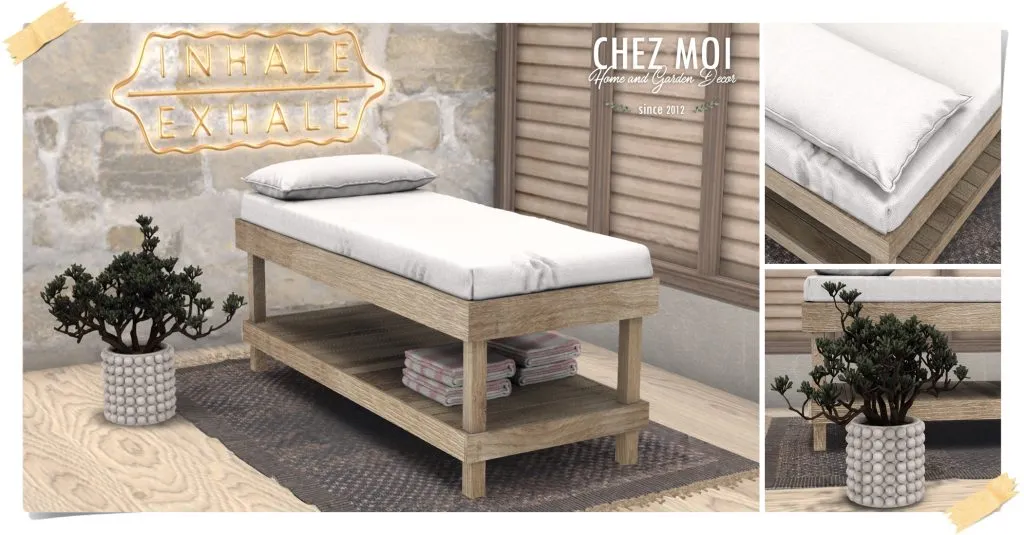 Chez Moi – Nanai Massage Table