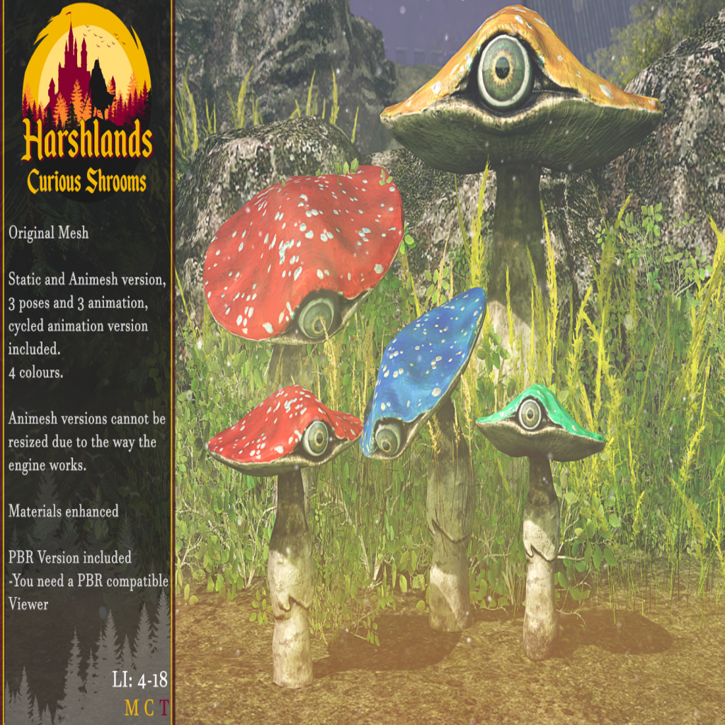 Harshlands – Curious Shrooms – 30% Off