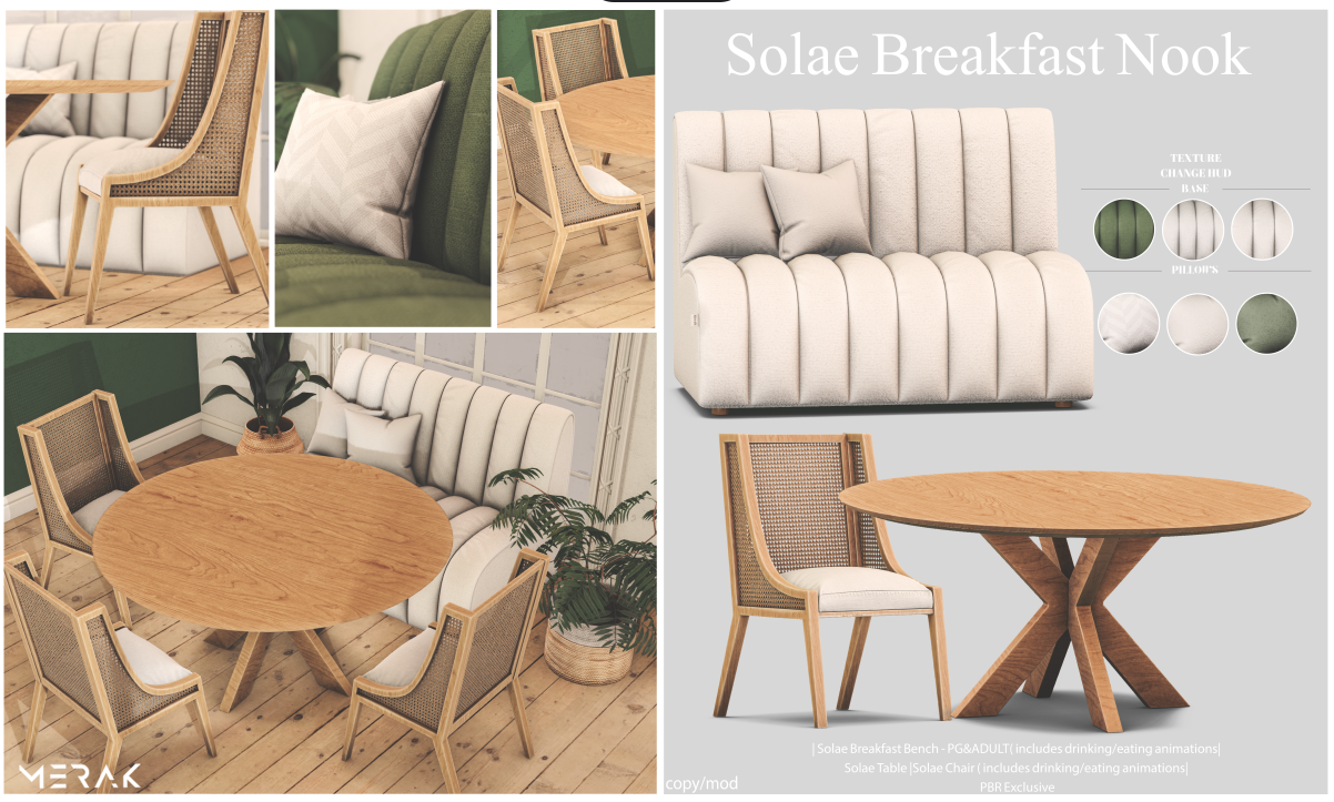 Merak – Solae Breakfast Nook