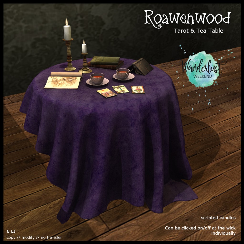 Roawenwood – Tarot & Tea Table