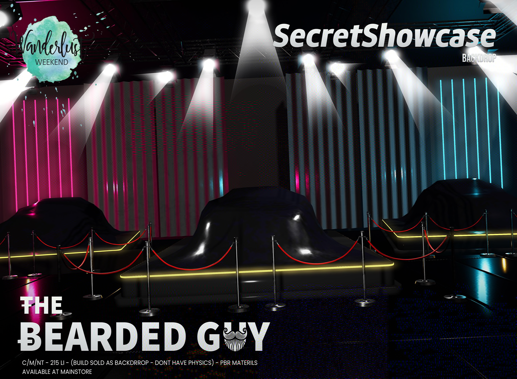 The Bearded Guy – Secret Showcase Backdrop