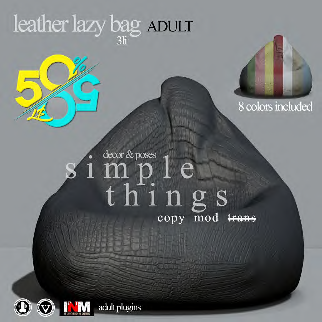 Simple Things – Leather Lazy Bag