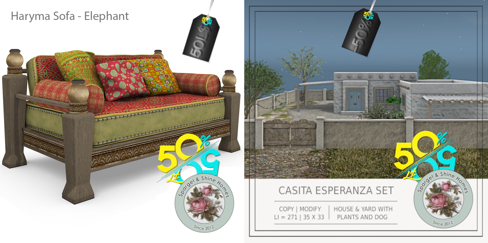 Spargel & Shine Homes – Haryma Sofa & Casita Esperanza