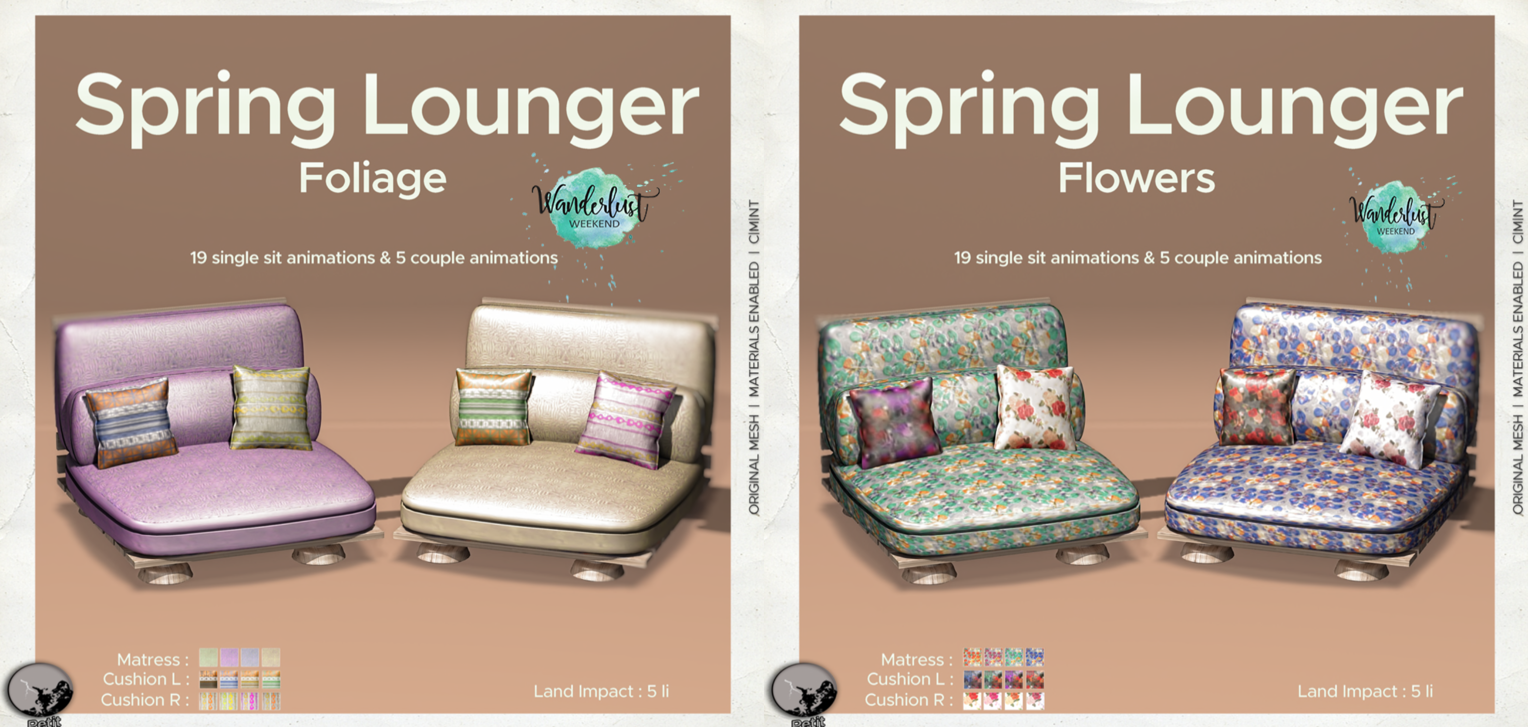 Petit Chat – Spring Lounger