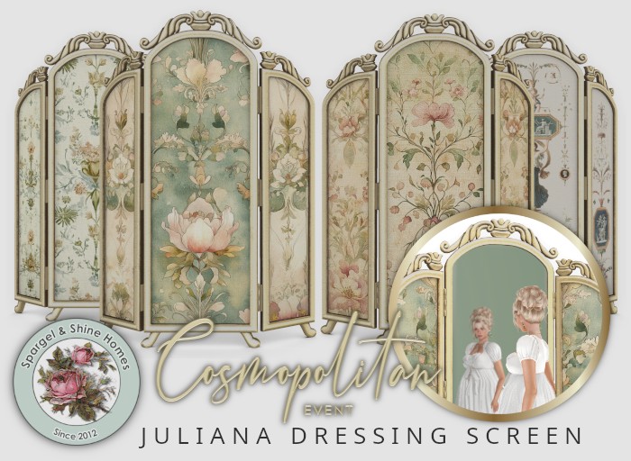 Spargel & Shine Homes – Juliana Dressing Screen